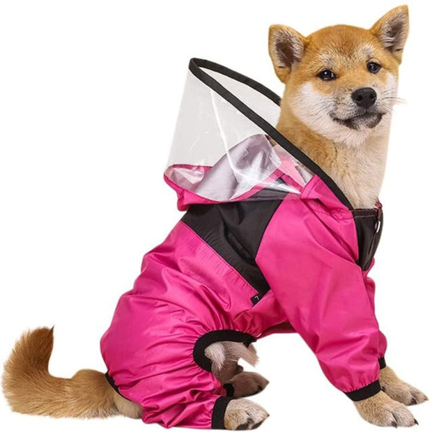 Pet Reflective Raincoat