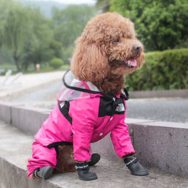 Pet Reflective Raincoat